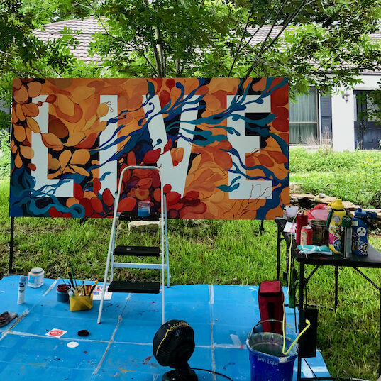 Live Mural Painting
