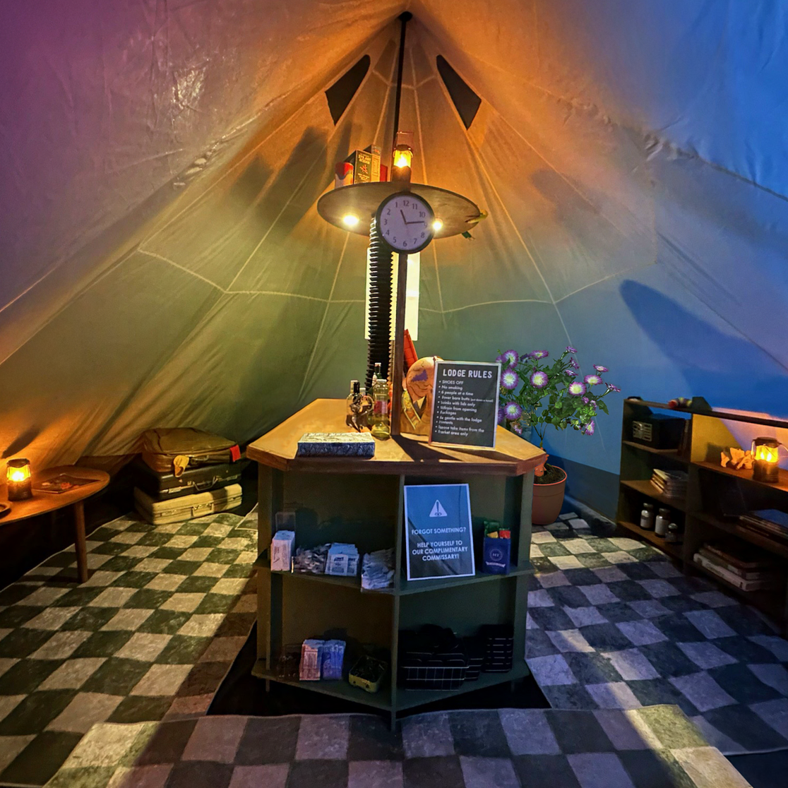 The Liminal Lodge - Field Lounge by Allen Brannon